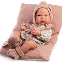 Antonio Juan Puppe 42 cm - Neugeborene Lúa Wolle