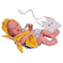 Antonio Juan Puppe 42 cm - Frühling Newborn mit einer kleinen Tasche für Sie