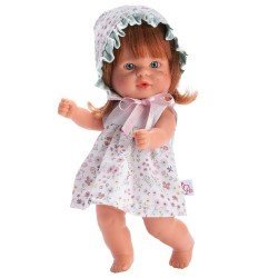 Así Puppe 20 cm - Bomboncín mit Kleid der Kollektion Cloe