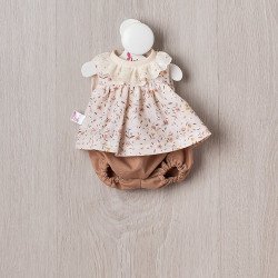 Outfit für Así Puppe 36 cm - Kleid aus der Kollektion Teresa für Margot Puppe