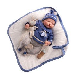 Berenguer Classics Puppe 43 cm - Handbemalte Reborn-Puppe - Mateo Seemann Neugeborene