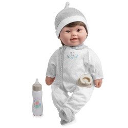 Designed by Berenguer Puppe 40 cm - La Baby Doll - Down-Syndrom - Brünett