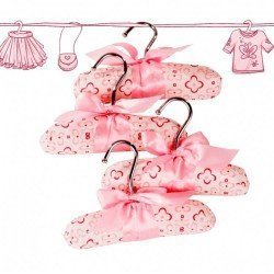 Ergänzungen für Götz Puppe 42-50 cm - Set mit 4 Kleiderbügeln