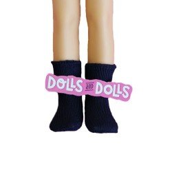 Zubehör für Paola Reina 32 cm Puppe - Las Amigas - Marineblaue Socken