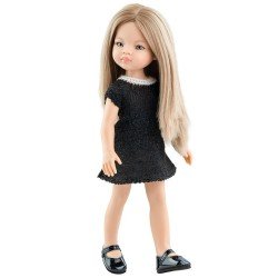 Paola Reina Puppe 32 cm - Las Amigas - Manica mit schwarzem Kleid