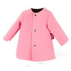 Götz Puppen Outfit 45-50 cm - Mantel Pink
