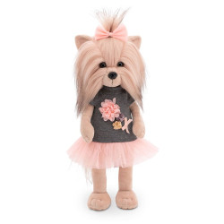 Lucky Doggy Puppe 37 cm - Lucky Yoyo - Teerose