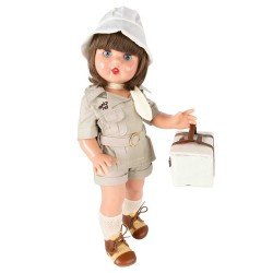 Mariquita Pérez Puppe 50 cm - Mit Kolonialgarnitur und Koffer
