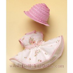 Minikleid Blumenstempel
