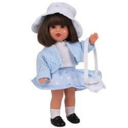 Mini Mariquita Pérez Puppe 21 cm - Blauer Satz