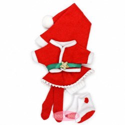 Kleidung für Nines d'Onil Puppen 30 cm - Pippa - Set Mutter Weihnachten