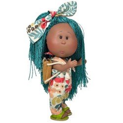 Nines d'Onil Puppe 23 cm - Little Mia Blauer Frühling