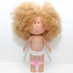 Nines d'Onil Puppe 30 cm - EXKLUSIV - Mia Blond mit lockigem Haar - Ohne Kleidung
