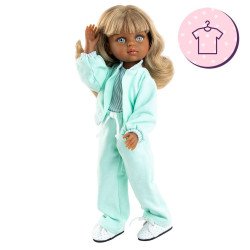 Outfit für Paola Reina Puppe 32 cm - Las Amigas Articulated - Cora - Grünem Outfit