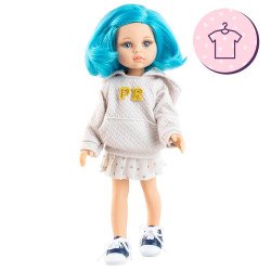 Outfit für Paola Reina Puppe 32 cm - Las Amigas Funky - Nieves - Sweatshirt „Paola Reina“