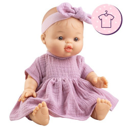 Outfit für Paola Reina Puppe 34 cm - Gordis - Federica - Rosa Kleid