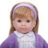 Berenguer Boutique bambola 36 cm - Carla bionda con set bianco e viola