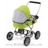 Cochecito Chic Smarty Verde-Grigio 57 cm