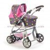 Combi de silla e capazo Chic Joyrider Lunares 74 cm