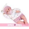 Bambola Antonio Juan 34 cm - Borsa-zaino neonato Baby Toneta paroline