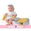 Bambola Antonio Juan 42 cm - Carla neonata con coperta e orecchini