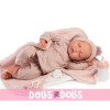 Bambola Antonio Juan 40 cm - Neonata Luna con scialle dei sogni