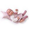 Bambola Antonio Juan 42 cm - Coppia Nica neonata con cuscino a stella