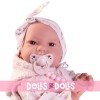 Bambola Antonio Juan 42 cm - Sweet Reborn Nica con gilet e fiocco