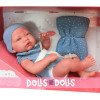 Bambola Antonio Juan 42 cm - Sweet Reborn Newborn Coppia neonato con corpo in vinile