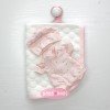 Completo per bambola Antonio Juan 26-27 cm - Coperta bianca per neonato con pagliaccetto stella e cappello