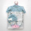 Completo per bambola Antonio Juan 26-27 cm - Ninna nanna con animali, pigiama e cappello