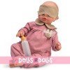 Bambola Así 46 cm - Leo in pigiama rosa con maschera