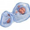 Bambola Antonio Juan 33 cm - Baby Tonet ragazzo con coperta blu