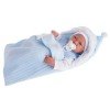 Bambola Antonio Juan 42 cm - Neonato e sacco a pelo