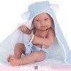 Bambola Antonio Juan 42 cm - Asciugamano Pipo neonato