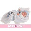 Bambola Antonio Juan 42 cm - Nico neonato con coperta con palline