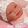 Bambola Antonio Juan 42 cm - Pipa neonato con cuscino