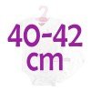 Completo bambola Antonio Juan 40 - 42 cm - Collezione Sweet Reborn - Body "oh, baby" con pannolino