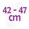 Complementi per bambola Así da 42 a 47 - Calzini bianchi