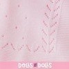 Complementi per bambola Así - Coperta in maglia rosa