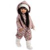 Bambola Así 40 cm - Sabrina con tuta stampata e giacca con cappuccio