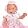 Bambola Así 46 cm - Vestito Leone con fiori rosa