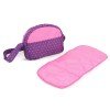 Borsa per carrozzina per bambole - Bayer Chic 2000 - Dots Purple Pink