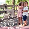 Passeggino per bambole Big Bebelux 78 cm - Rosa