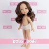 Bambola Berjuan 35 cm - Boutique bambole - Capelli castani Fashion Girl senza vestiti