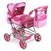 Passeggino per bambole Road Star 82 cm - Bayer Chic 2000 - Dots Pink