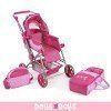 Passeggino per bambole Road Star 82 cm - Bayer Chic 2000 - Dots Pink