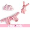 Barriguitas Classic bambola 15 cm - Baby set con vestiti rosa
