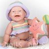 Berenguer Boutique bambola 38 cm - Lola sulla spiaggia (bimba)
