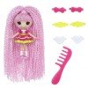 Bambola Lalaloopsy 7,5 cm - Mini Lalaloopsy Loopy Hair - Jewel Sparkles
